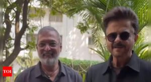 'Welcome' co-stars Anil Kapoor and Nana Patekar reunite to promote the latter's movie 'Vanvaas', fans get major Uday and Majnu bhai vibes | Hindi Movie News