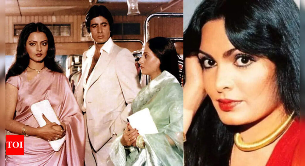 When Parveen Babi cried after she was replaced in 'Silsila' which went on to star Jaya Bachchan, Amitabh Bachchan and Rekha