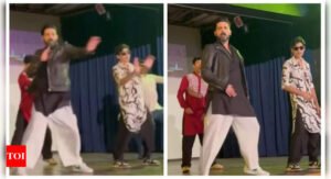 Zayed Khan sets the stage on fire as he grooves to 'Dus Bahane' with son Zidaan; fans REACT - WATCH video |