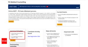 NEET PG Counselling 2024 schedule released: Check important dates here