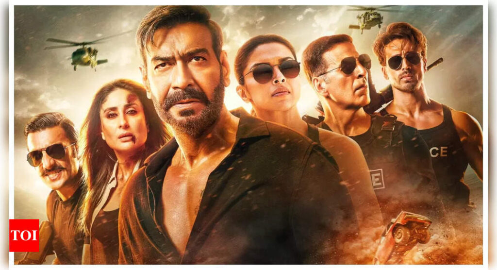 Singham Again Full Movie Collection: Singham Again box office collection Day 25: Ajay Devgn starrer crosses Rs 240 crore but faces steep decline on fourth Monday |