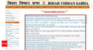 Bihar Vidhan Sabha Recruitment 2024: Online application reopens for multiple posts, check details here