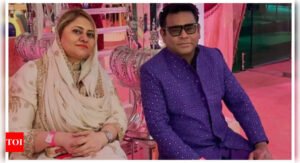 AR Rahman and Saira Banu's last photo together from Radhika Merchant and Anant Ambani's wedding goes viral following separation announcement |