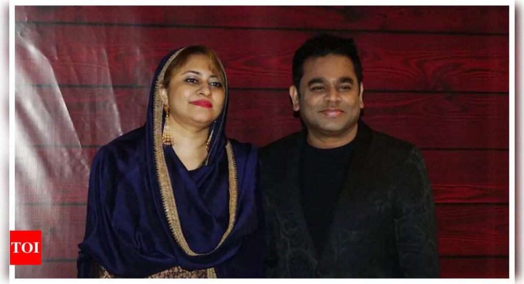 AR Rahman's lawyer makes comments on his divorce with Saira Banu: 'They were clear of...' |