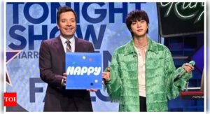 BTS Jin shines in his first-ever appearance on Jimmy Fallon's 'The Tonight Show' |