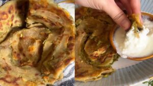 Chutney Cheese Paratha: A Dream Come True For Paratha And Cheese Fans