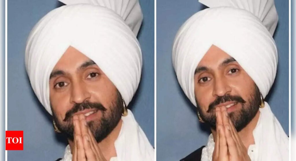 Dil-Luminati Tour: Diljit Dosanjh prays with folded hands as he wishes fans On Gurupurab during his Hyderabad show |