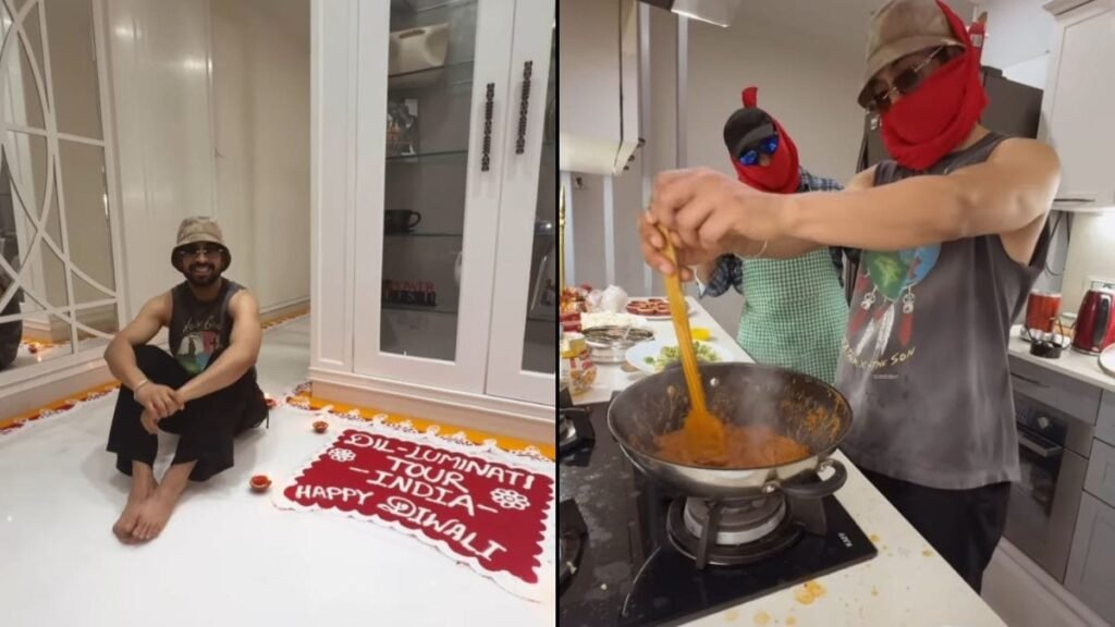 "Dil-Paneer": Diljit Dosanjh Cooks This Special Dish For Diwali Feast