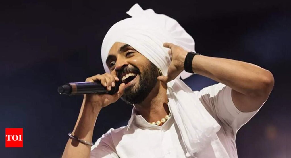 Diljit Dosanjh reacts to a fan skipping her own roka ceremony to attend his concert: 'I love you too' | Hindi Movie News