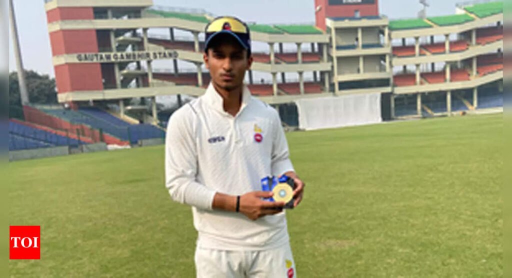 Double centurion Ayush Badoni’s Langer-like grit keeps Delhi in Ranji quarters hunt | Cricket News