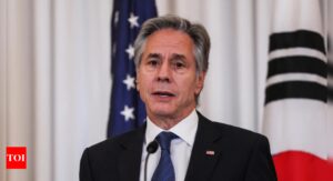'Faith bird that feels light when dawn is still dark': US secretary of state Antony Blinken quotes Rabindranath Tagore at Diwali celebrations