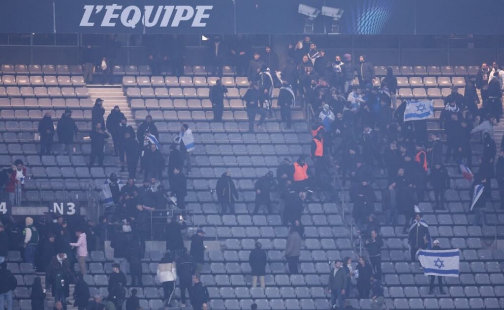 France, Israel Fans Clash Inside Stadium, Stewards Forced To Intervene During Nations League Match