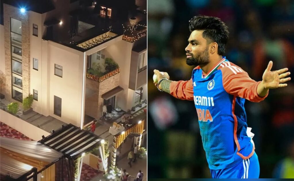 Inside Rinku Singh's Rs 3.5 Crore 6-Bedroom Lavish Bungalow With Roof Top Bar, Private Pool And '5 Sixes' Bat. Watch