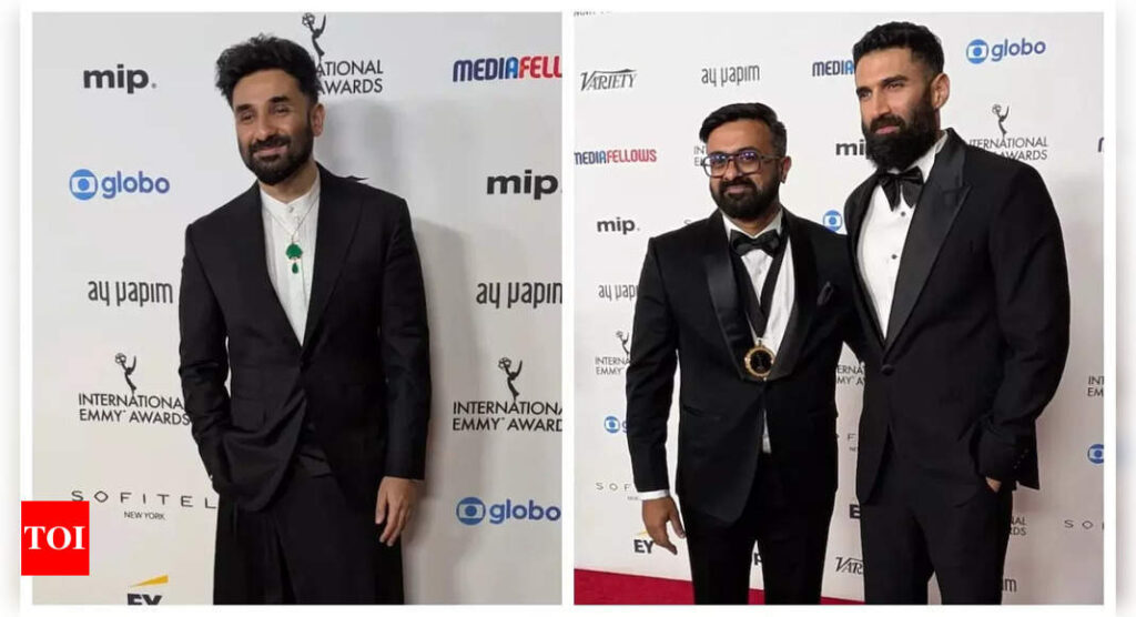 International Emmy Awards 2024: Vir Das hosts as Aditya Roy Kapur and 'The Night Manager' team walk the red carpet |