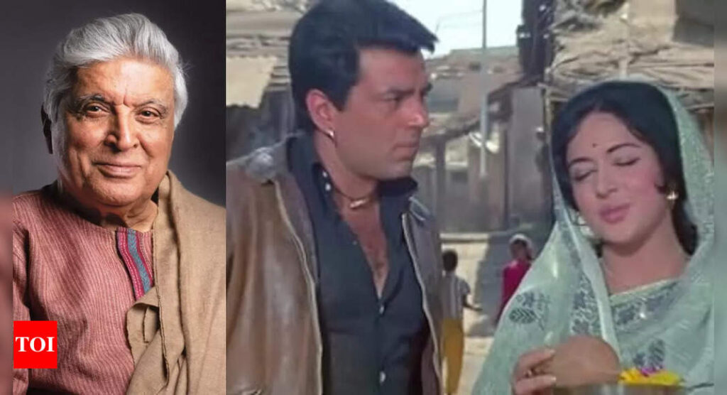 Javed Akhtar regrets writing a scene for Hema Malini, Dharmendra starrer 'Seeta Aur Geeta', calls it extremely 'outdated and problematic' | Hindi Movie News