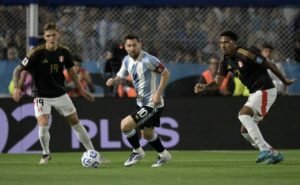 Lionel Messi Provides Outrageous Assist As Argentina Defeat Peru - Watch