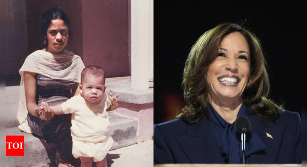 'Made me who I am today': Kamala Harris draws strength from mother's journey from India