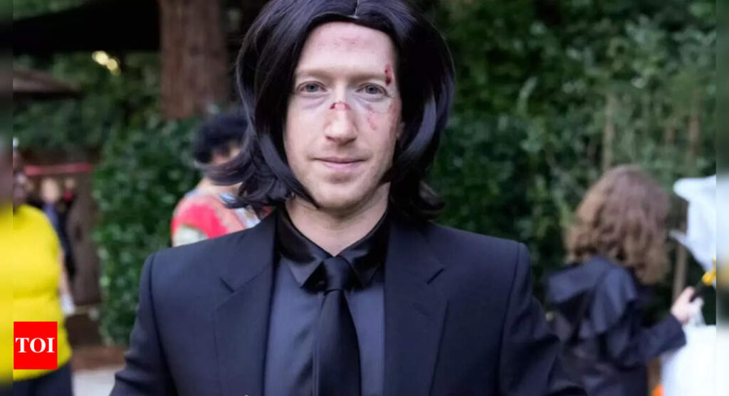 Mark Zuckerberg dresses up as John Wick for Halloween; netizens ask, 'is it Professor Severus Snape?' - See photos | English Movie News