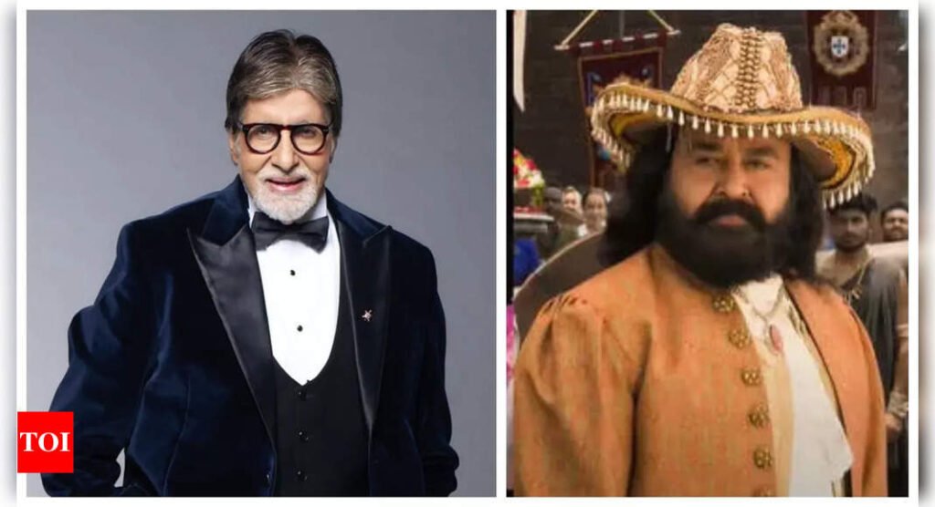 Mohanlal expresses gratitude to Amitabh Bachchan for supporting 'Barroz' trailer: 'Your support is truly humbling' | Malayalam Movie News