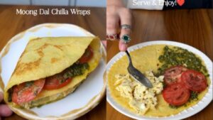 Moong Dal Chilla Wrap: This High-Protein Wrap Recipe Will Make Your Morning Meals More Nutritious