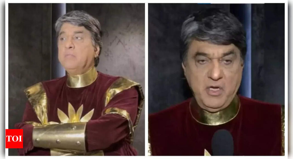 Mukesh Khanna snaps at paps for talking over him, netizens say, “Dear Kilvish, save us from Shaktimaan” | Hindi Movie News