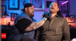 Prince Harry jokes about getting a tattoo on his a** in hilarious video with singer Jelly Roll: 'Place where no one...' | World News