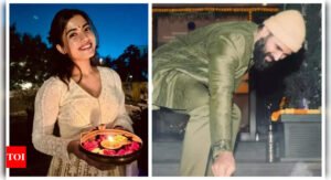 Rashmika Mandanna and Vijay Deverakonda treat fans with their Diwali celebrations photos - See inside |