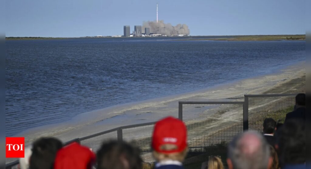 Rocket boost to their bond: Elon Musk plays host as Donald Trump watches starship launch in Texas