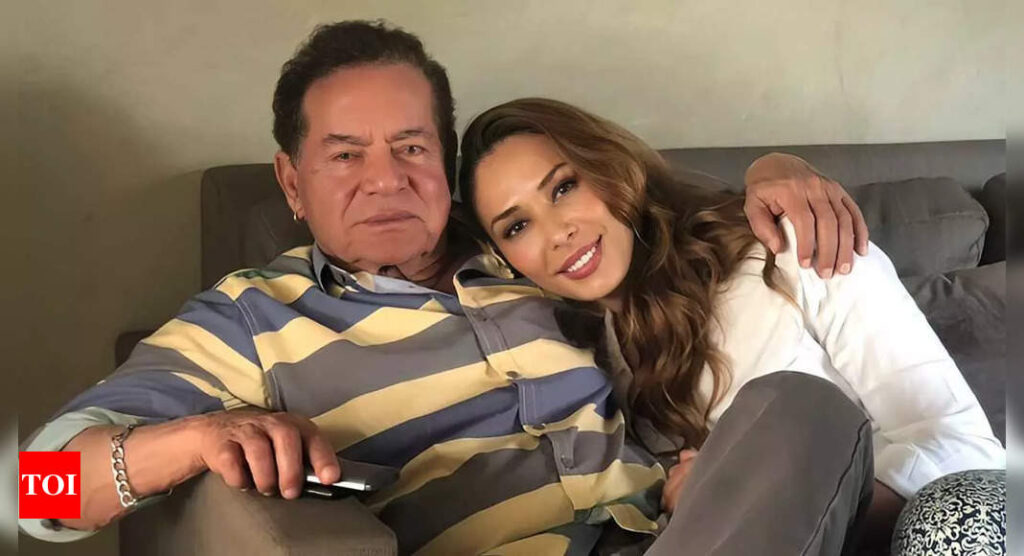 Salim Khan turns 89: Salman Khan's rumoured girlfriend Iulia Vantur shares a heartfelt birthday wish - 'You made me feel like home in India' | Hindi Movie News