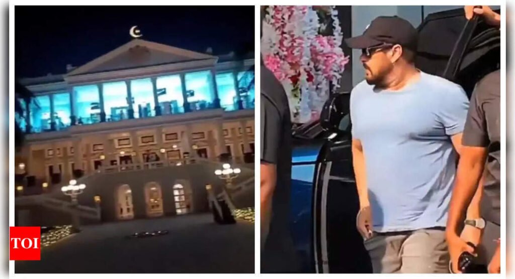 Salman Khan returns to Hyderabad's iconic Taj Falaknuma Palace for 'Sikandar' shoot - WATCH |