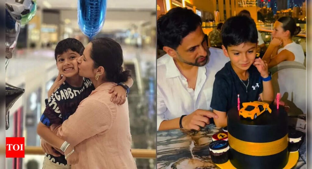 Sania Mirza, Shoaib Malik celebrate their son Izhaan's birthday separately post their divorce, drop heartfelt wishes and glimpses from the celebrations - VIDEO | Hindi Movie News