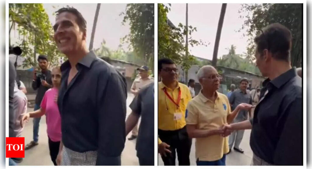 Senior citizen complains about rusted toilets donated by Akshay Kumar in Juhu; actor promises to notify BMC - WATCH video |