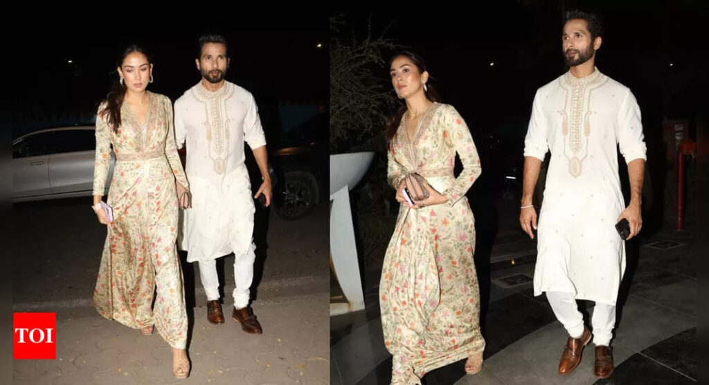 Shahid Kapoor dances to 'Gandi baat' at a family wedding leaving the internet in awe; the actor twins with Mira Rajput as they make a gorgeous couple! - WATCH VIDEO | Hindi Movie News