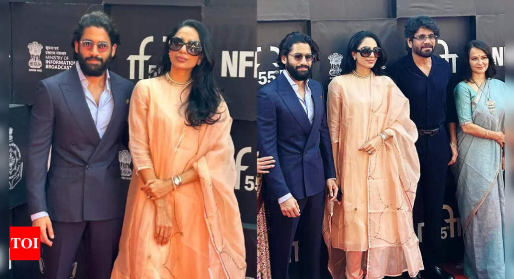 Sobhita Dhulipala Salwar Suit: #ChaySo: This is what bride-to-be Sobhita Dhulipala wore for her first official outing with the Akkinenis |