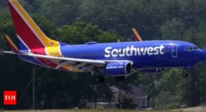 Southwest Airlines plane hit by bullet at Dallas airport