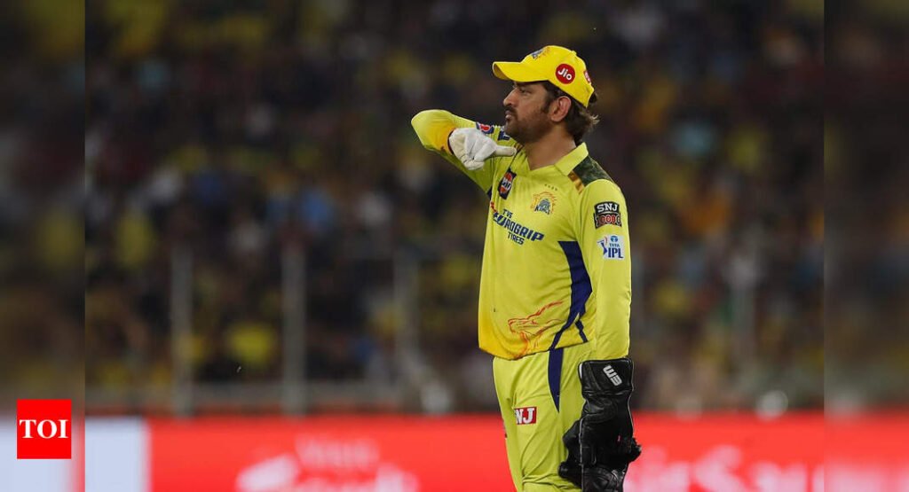 This India star tipped as MS Dhoni's successor at Chennai Super Kings by former player | Cricket News