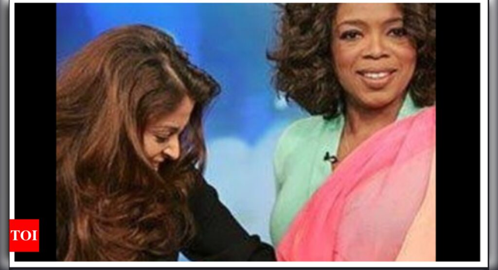 Throwback: When Aishwarya Rai dressed Oprah Winfrey in a saree; made her feel 'sensual' | Hindi Movie News