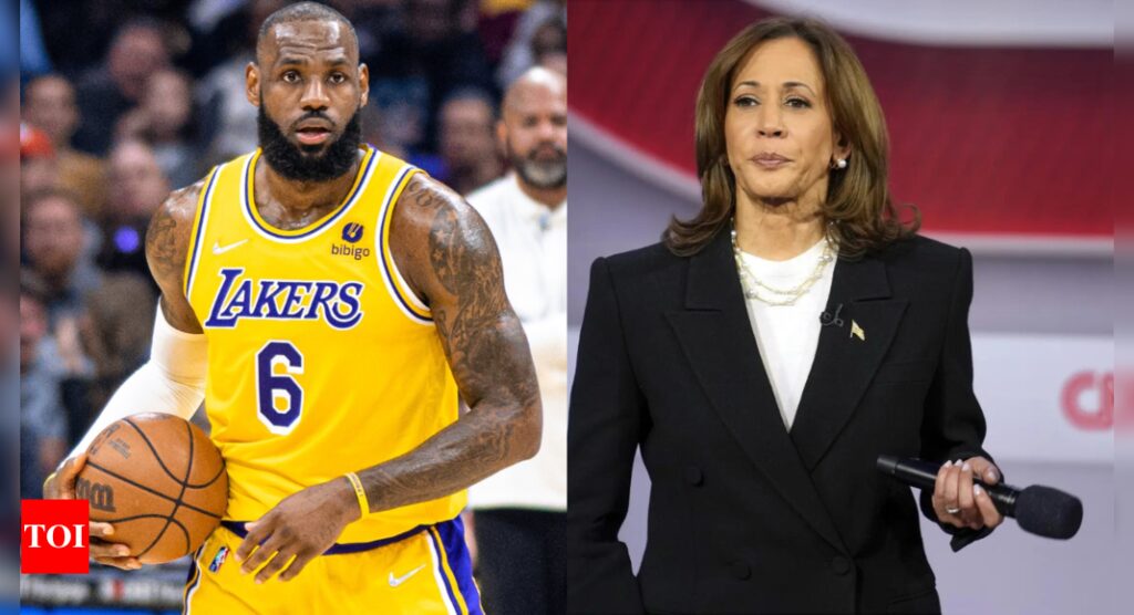 US Presidential Elections: NBA superstar LeBron James endorses VP Kamala Harris for Presidential bid