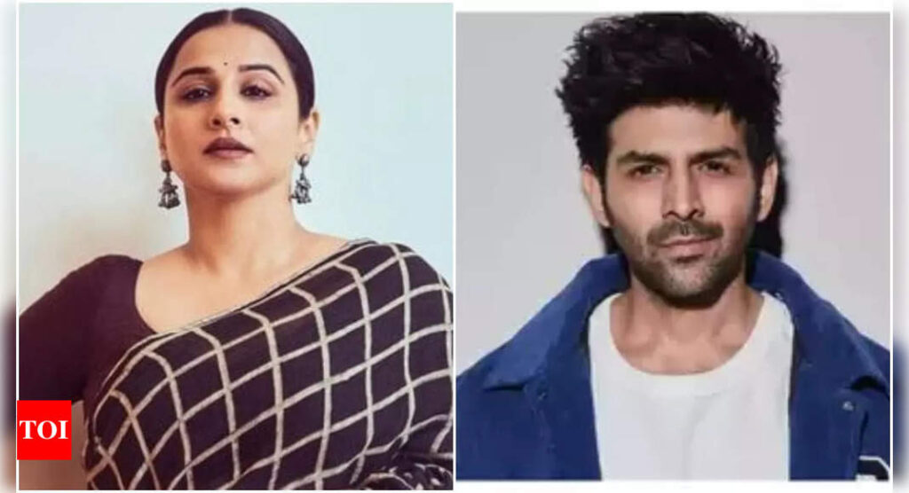 Vidya Balan playfully questions Kartik Aaryan about his 'girlfriend': "What is her name?" | Hindi Movie News