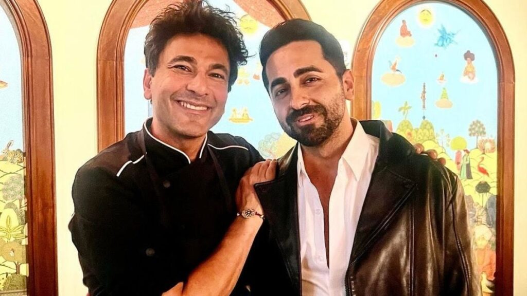 Vikas Khanna Served Ayushmann Khurrana The Same Meal As SRK At Bungalow In NYC