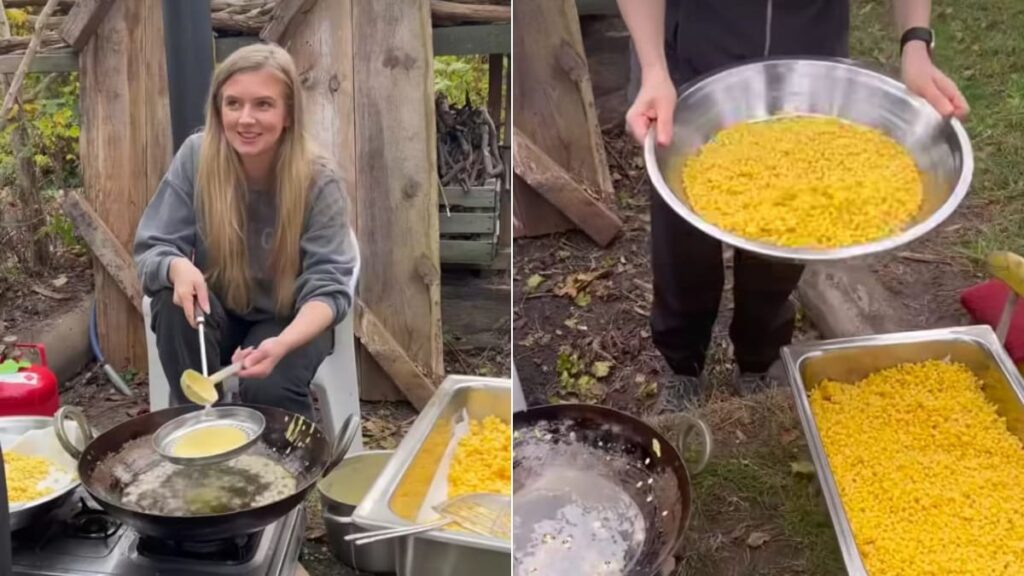 Viral Video Shows German Woman Making Boondi For Laddoo, Internet Reacts