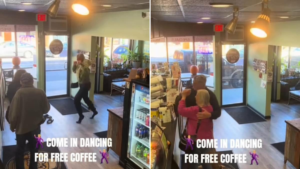 Viral Video: US Cafe Serves Free Coffee To Anyone Who Enters While Dancing. Its A Must-Watch