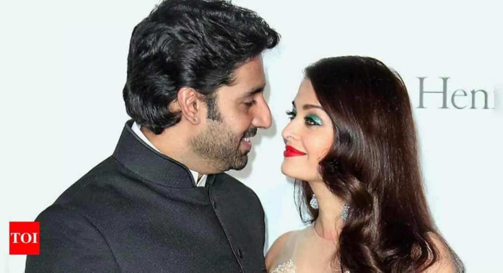 When Abhishek Bachchan was being protective of his 'beautiful' wife Aishwarya Rai Bachchan and said: 'Her beauty shouldn't take away from her performance' - VIDEO | Hindi Movie News