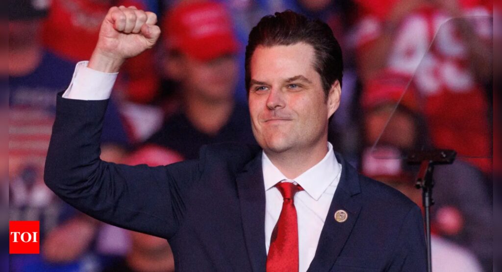 Will Donald Trump stick with Matt Gaetz as attorney general? Here's what he said